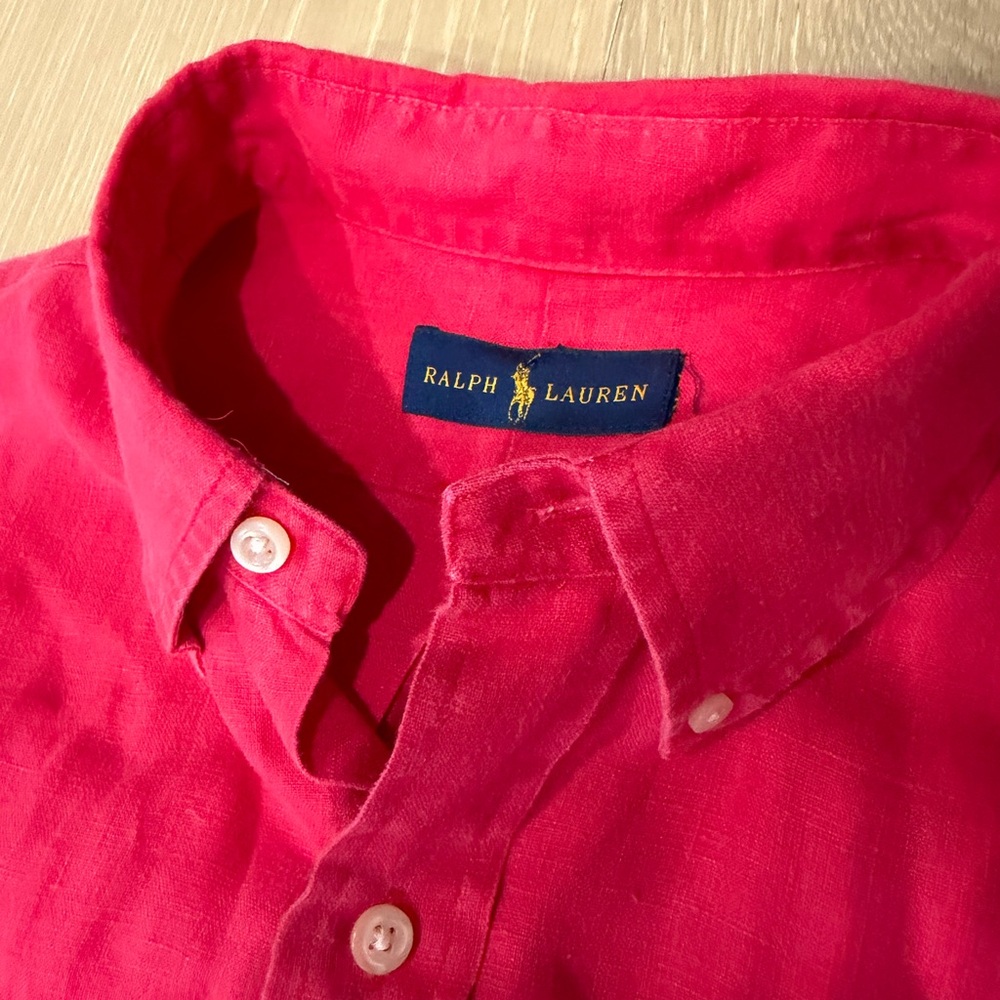 Polo Ralph Lauren ‘adirondack berry’ linen shirt - Picture 6 of 10